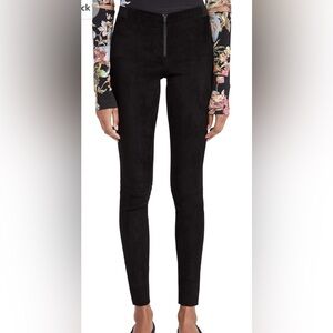 Alice + Olivia Suede Leggings